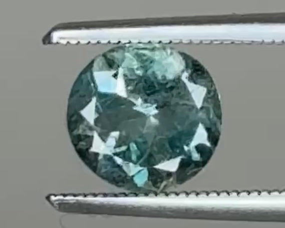 Natural Bluish Green Beryl 8.30 x 7.46 mm 1.27 Carat