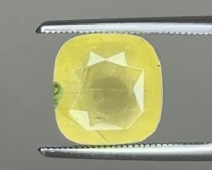 Natural Yellow Beryl 9.81 x 9.60 mm 5.06 Carat product video 1