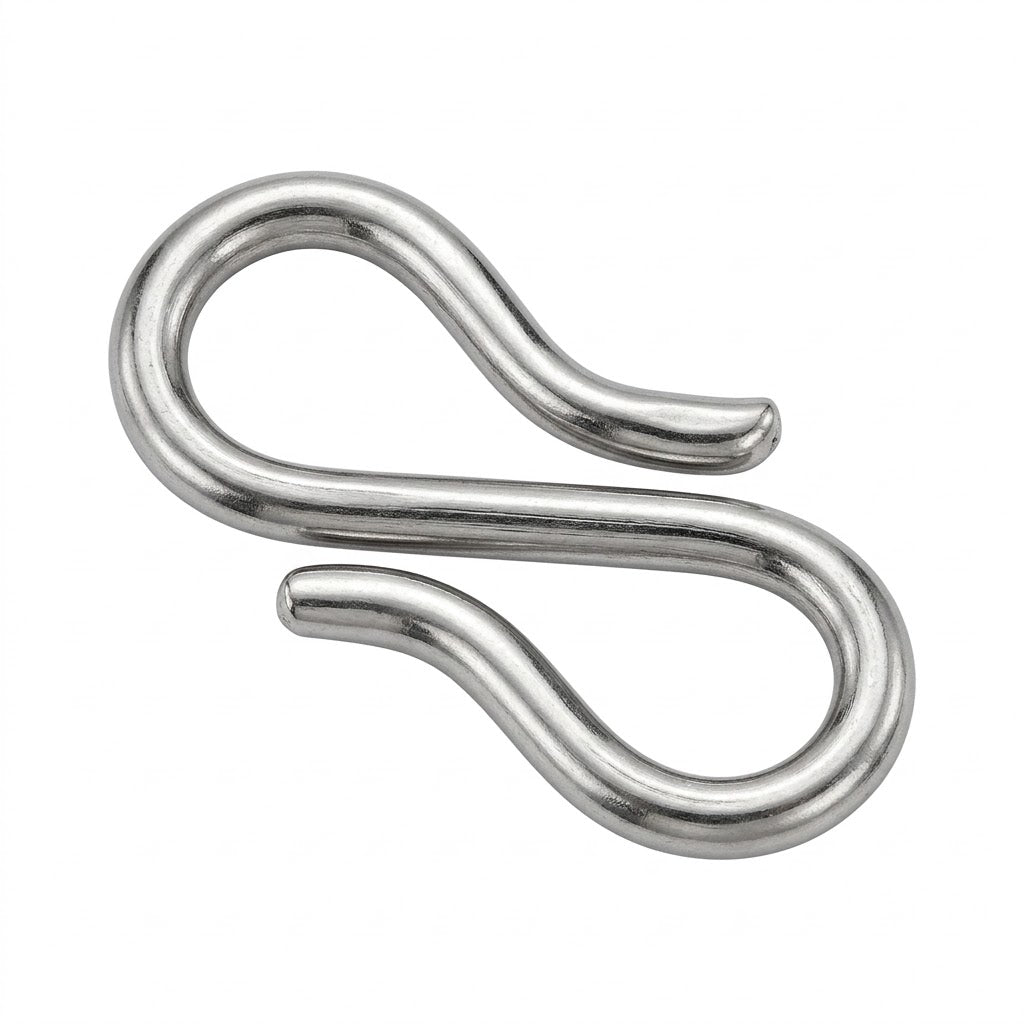 925 Silver S Kunda (with 3 loops) 1.50 gm/approx