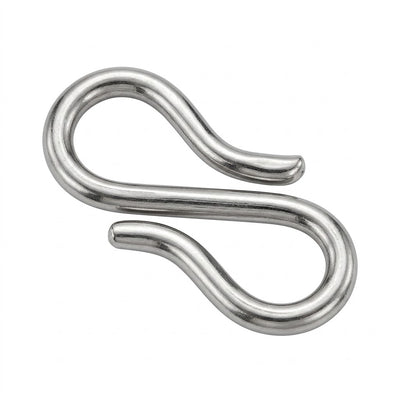 925 Silver S Kunda (with 3 loops) 1.50 gm/approx