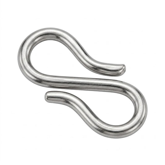 925 Silver S Kunda (with 3 loops) 1.50 gm/approx