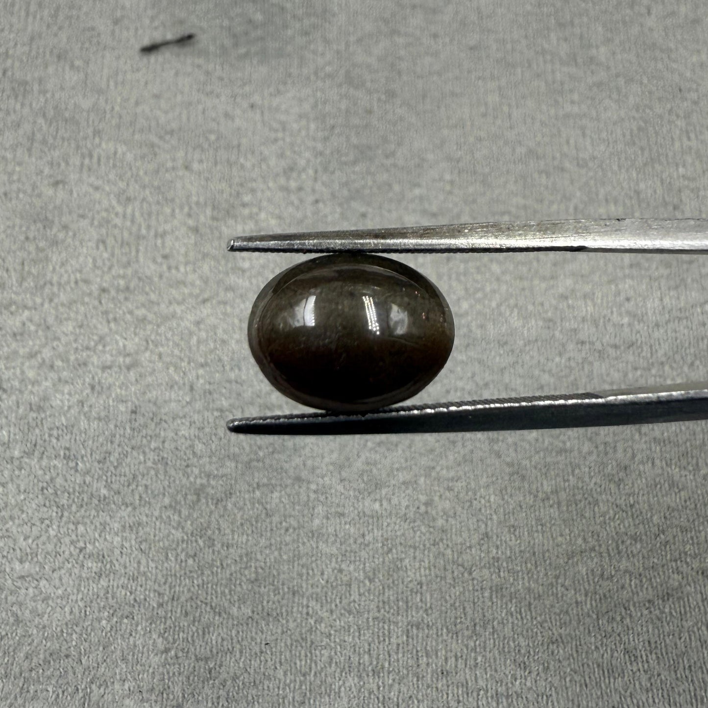 Natural Silliminate Cats Eye Oval Cabochon