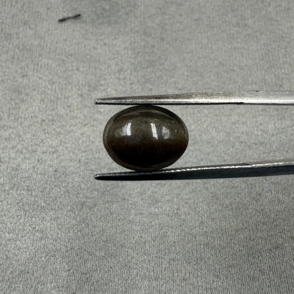 Natural Silliminate Cats Eye Oval Cabochon
