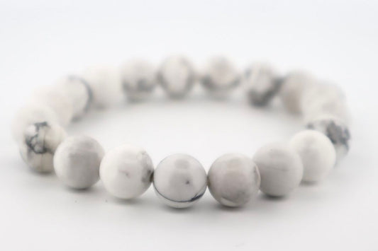 Howlite Bracelet (Calms The Mind and Improves Sleep)
