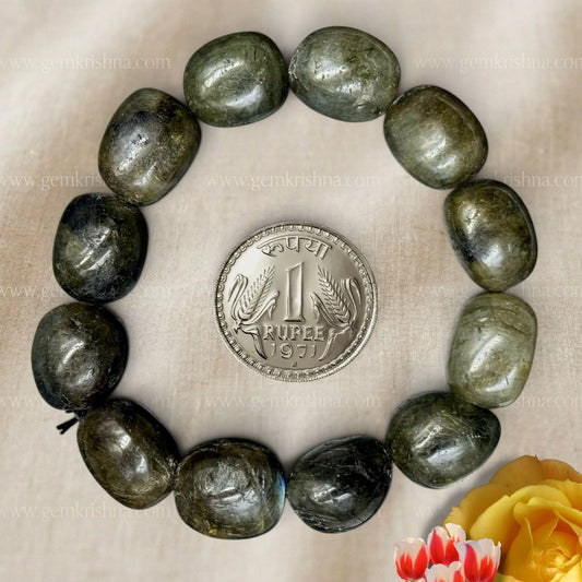 Labradorite Tumble Bracelet (Intuition and Protection)