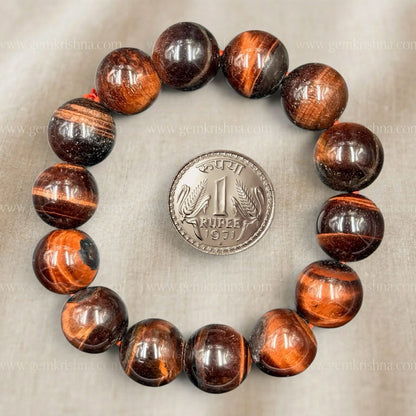Red Tiger Eye Bracelet (Confidence and Motivation)