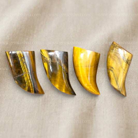 Tiger Eye Claw Nail Stone (Protection and Confidence)