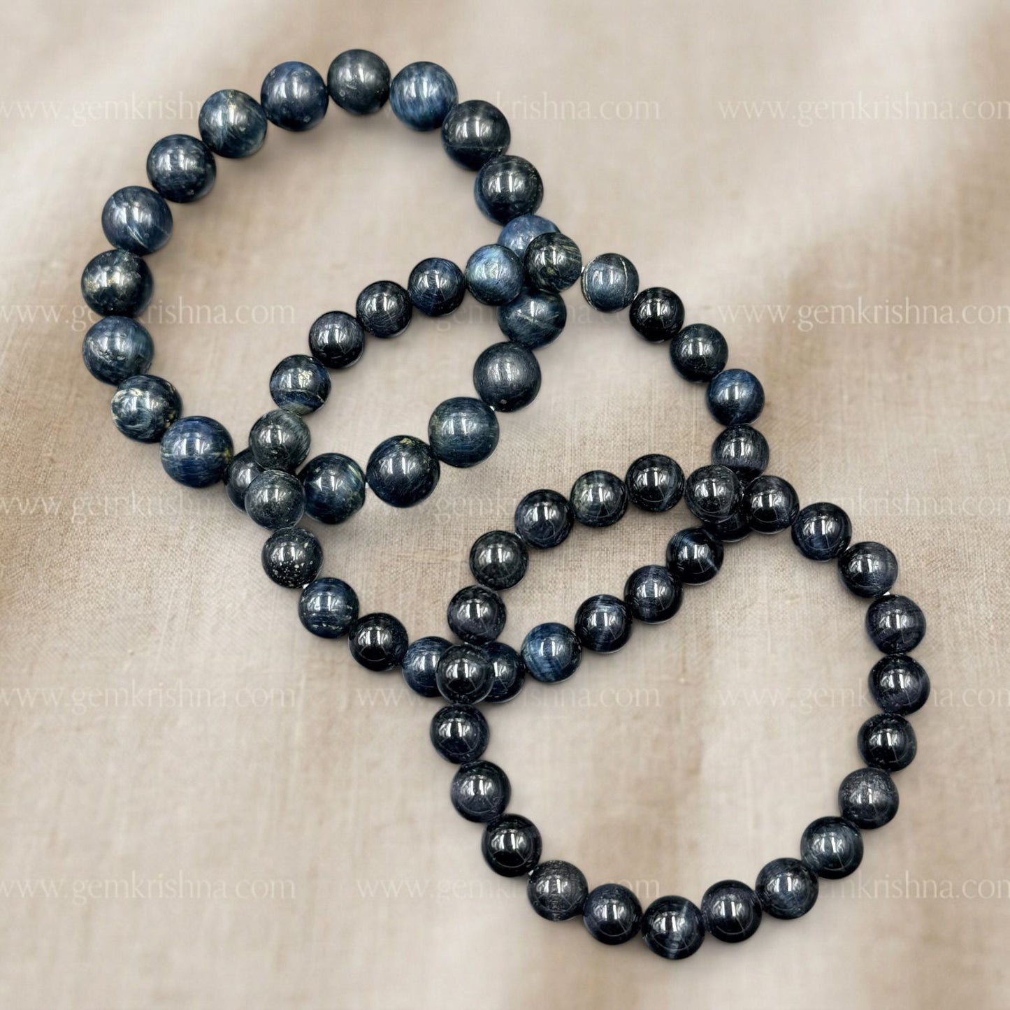 Blue Tiger Eye Bracelet (Focus and Protection)