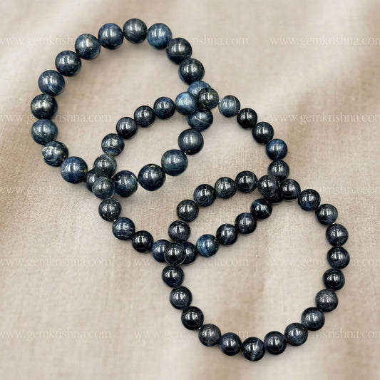 Blue Tiger Eye Bracelet (Focus and Protection)