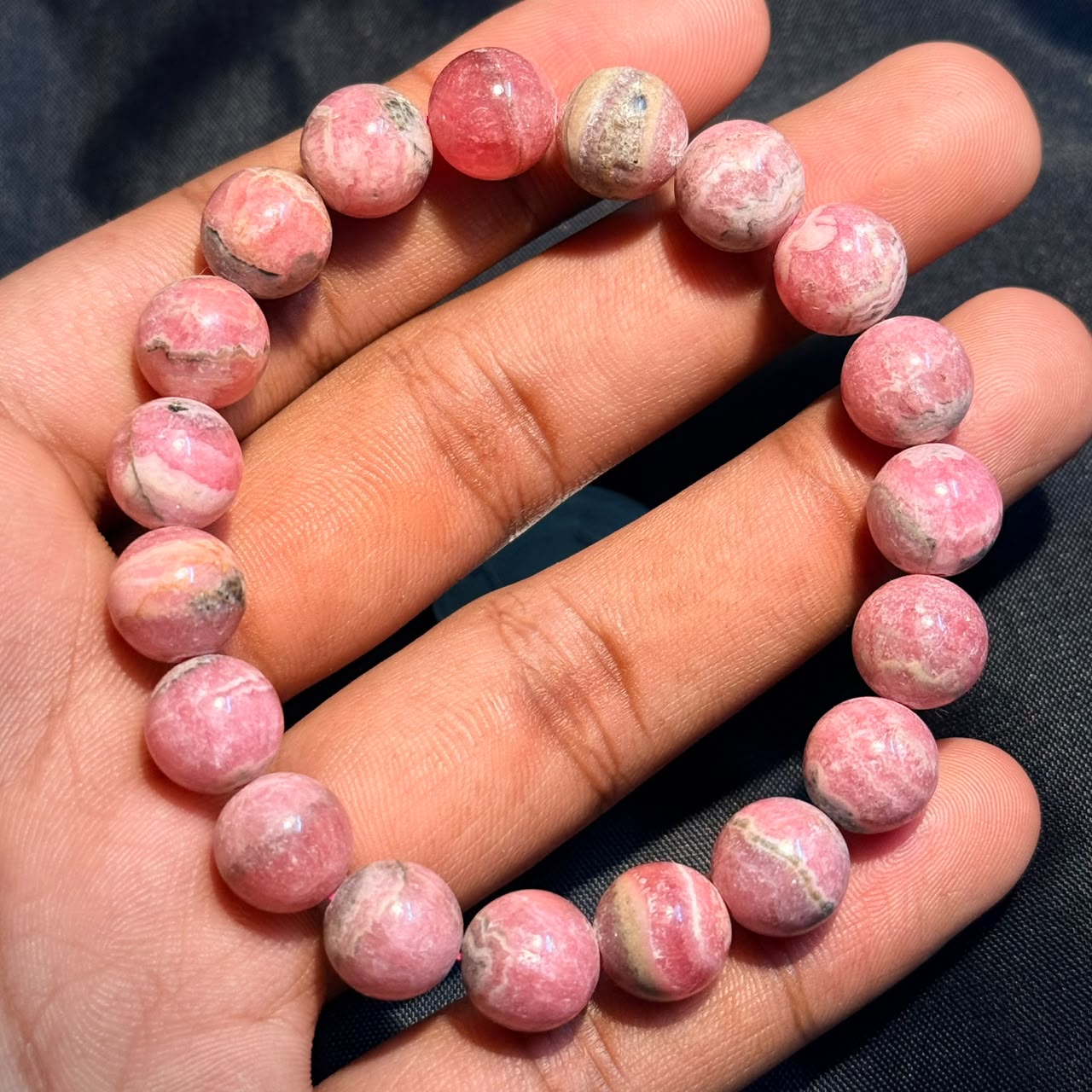 Rhodochrosite AAA Bracelet (Love & Emotional Healing)