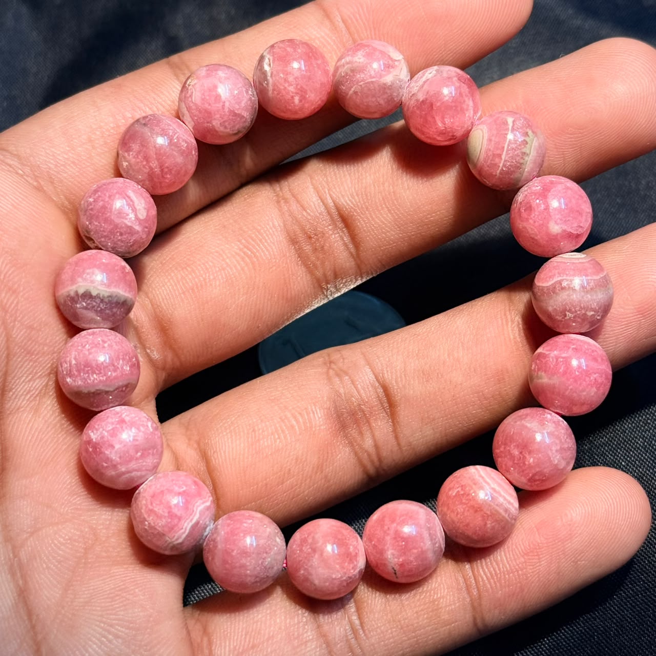 Rhodochrosite AAA Bracelet (Love & Emotional Healing)