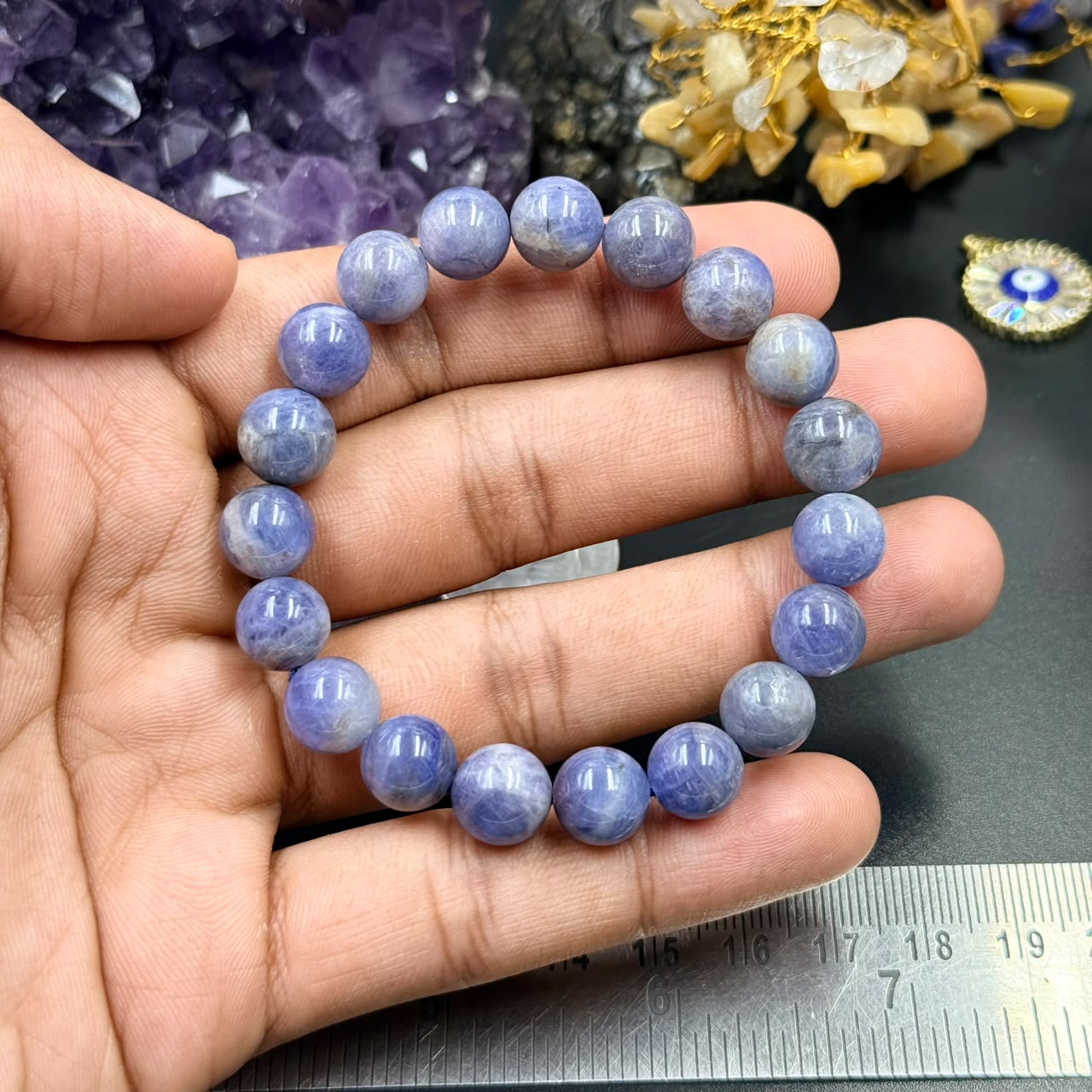 Tanzanite Certified Bracelet (Intuition, Insight & Spiritual Growth)