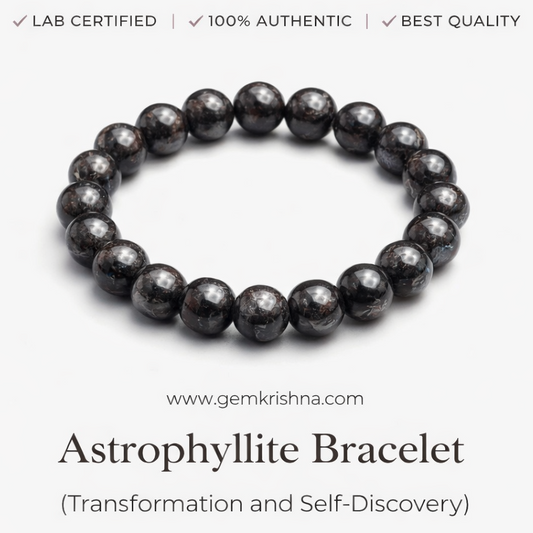 Astrophyllite Bracelet (Transformation and Self-Discovery) premium GemKrishna product cover