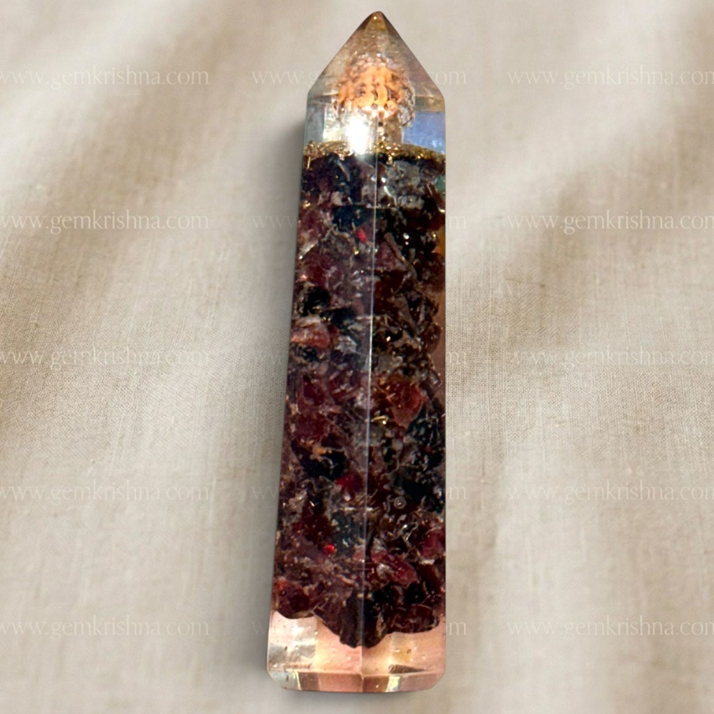 Garnet Crystal Tower (Strength and Passion)