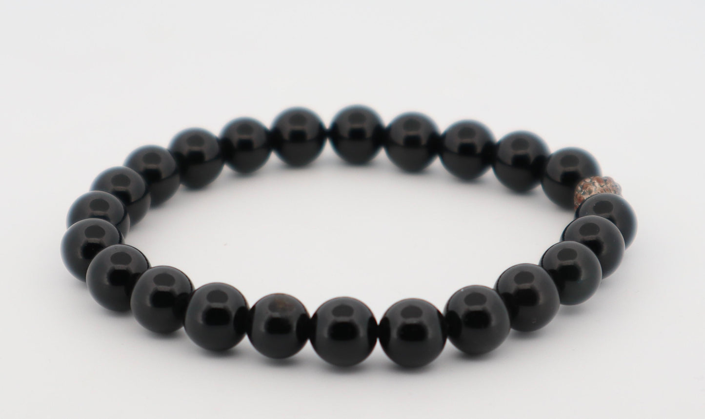 Black Obsidian Bracelet – Protection, Grounding & Emotional Detox