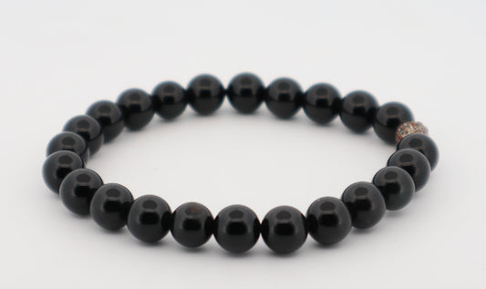 Black Obsidian Bracelet – Protection, Grounding & Emotional Detox