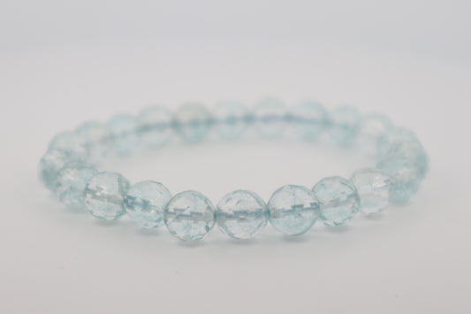 Blue Topaz Bracelet (Learning and Confidence) 📘💎