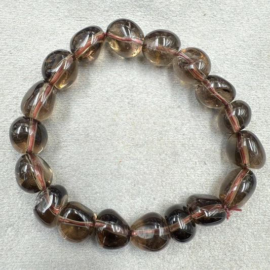 Smokey Quartz Tumble Bracelet