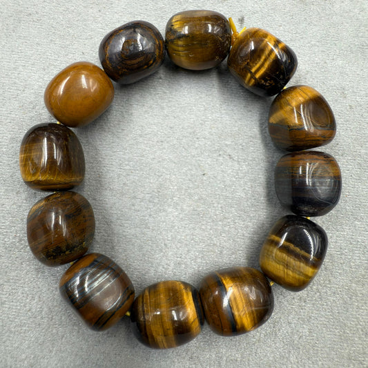 Tiger Eye Tumble Bracelet