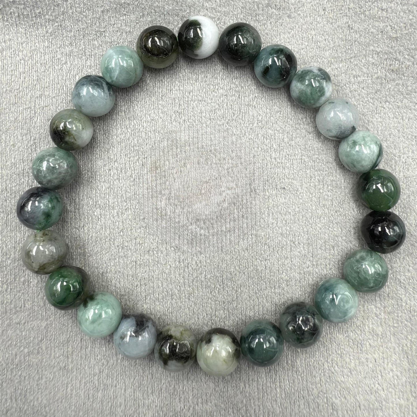 Natural Jadeite Bracelet  8mm