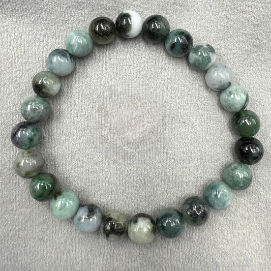 Natural Jadeite Bracelet  8mm