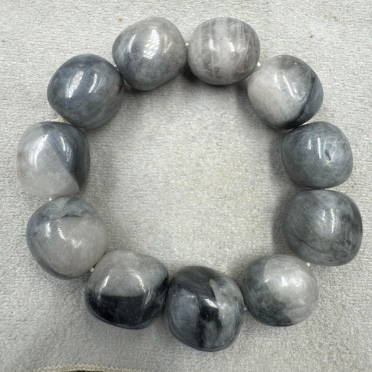 Rhodonite Tumble Bracelet,