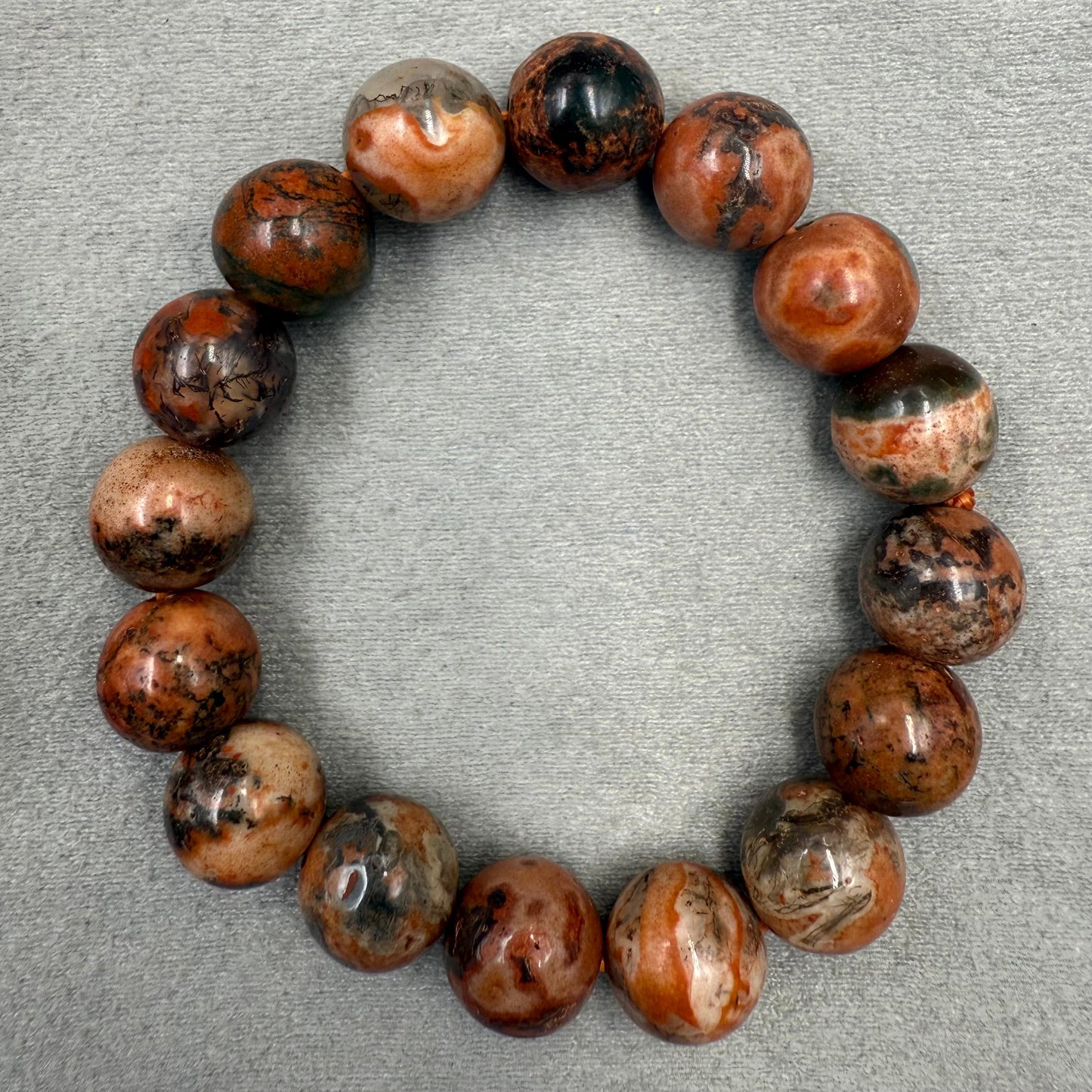 Fire Agate Bracelet