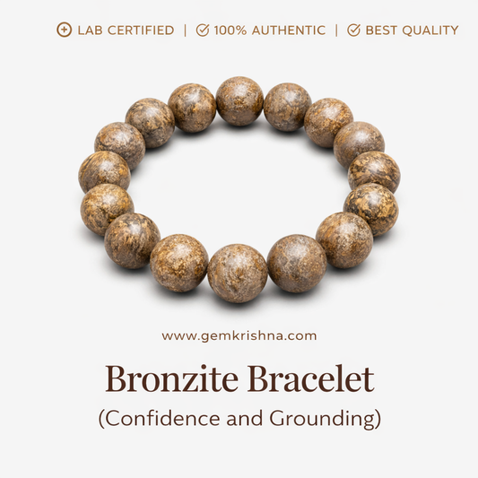 Bronzite Bracelet (Confidence and Grounding) premium GemKrishna product cover