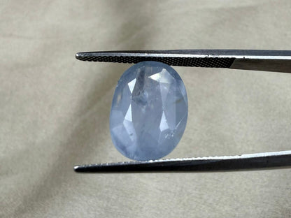 Natural Blue Sapphire  Cushion Oval  Mixed Cut  7.90 carat