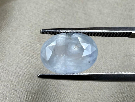 Natural Blue Sapphire  Cushion Oval  Mixed Cut  6.54 carat