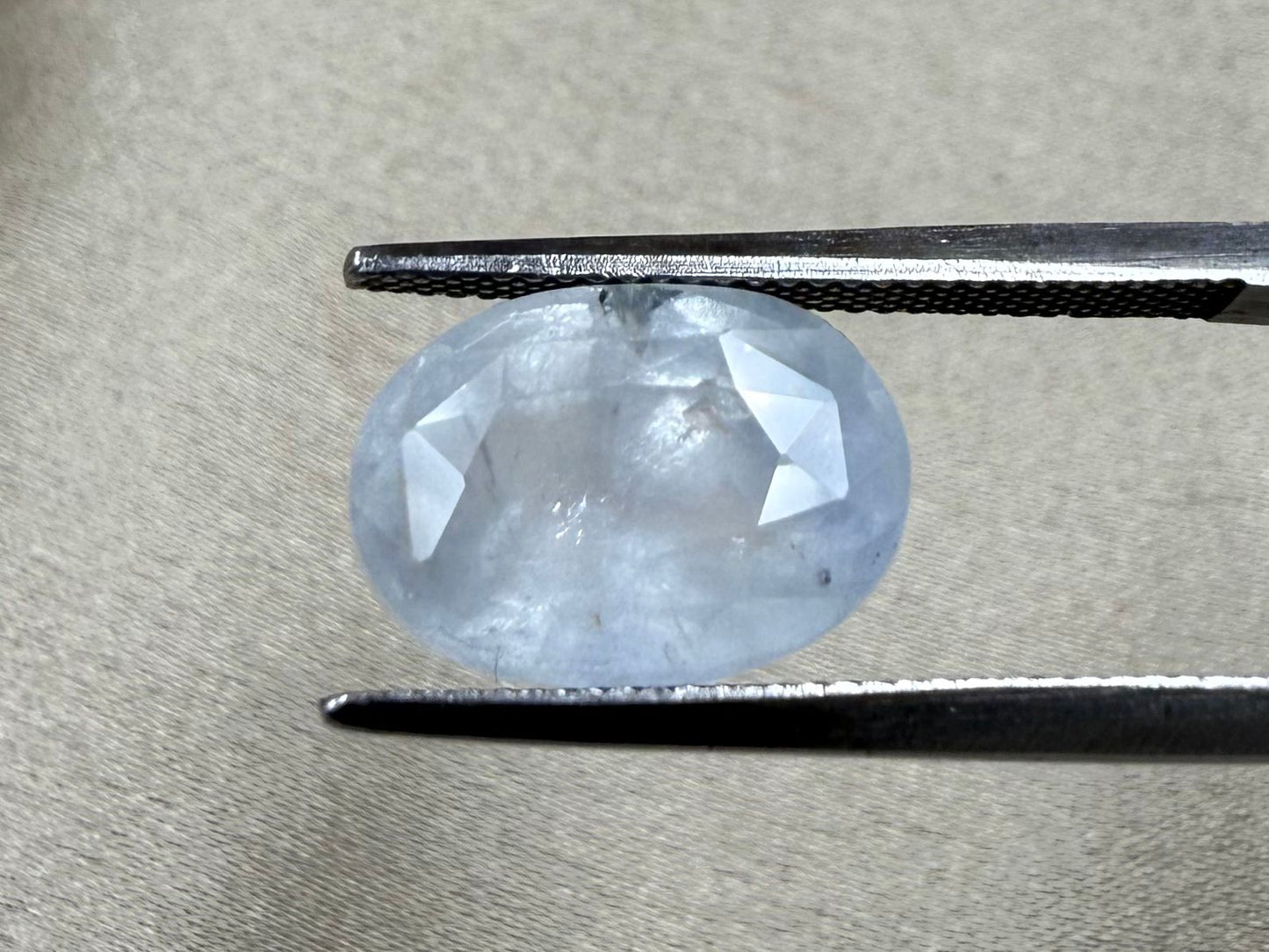 Natural Blue Sapphire  Cushion Oval  Mixed Cut  6.54 carat