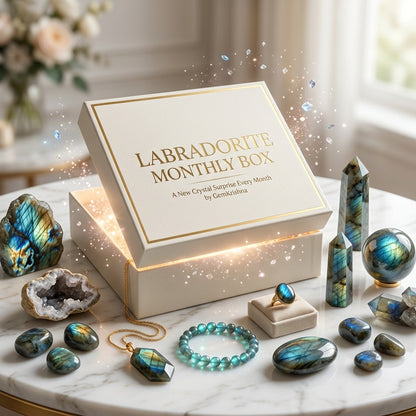 Labradorite Monthly Box – Receive Crystal Gifts Every Month (Protection & Intuition)
