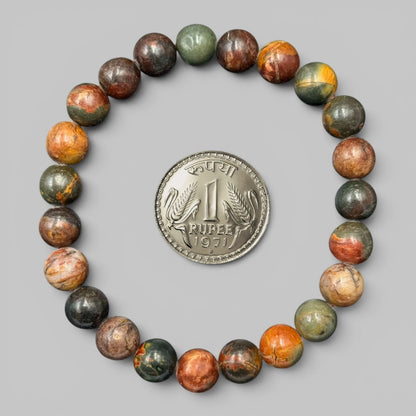 Multi Picasso Jasper Bracelet Creativity Stone