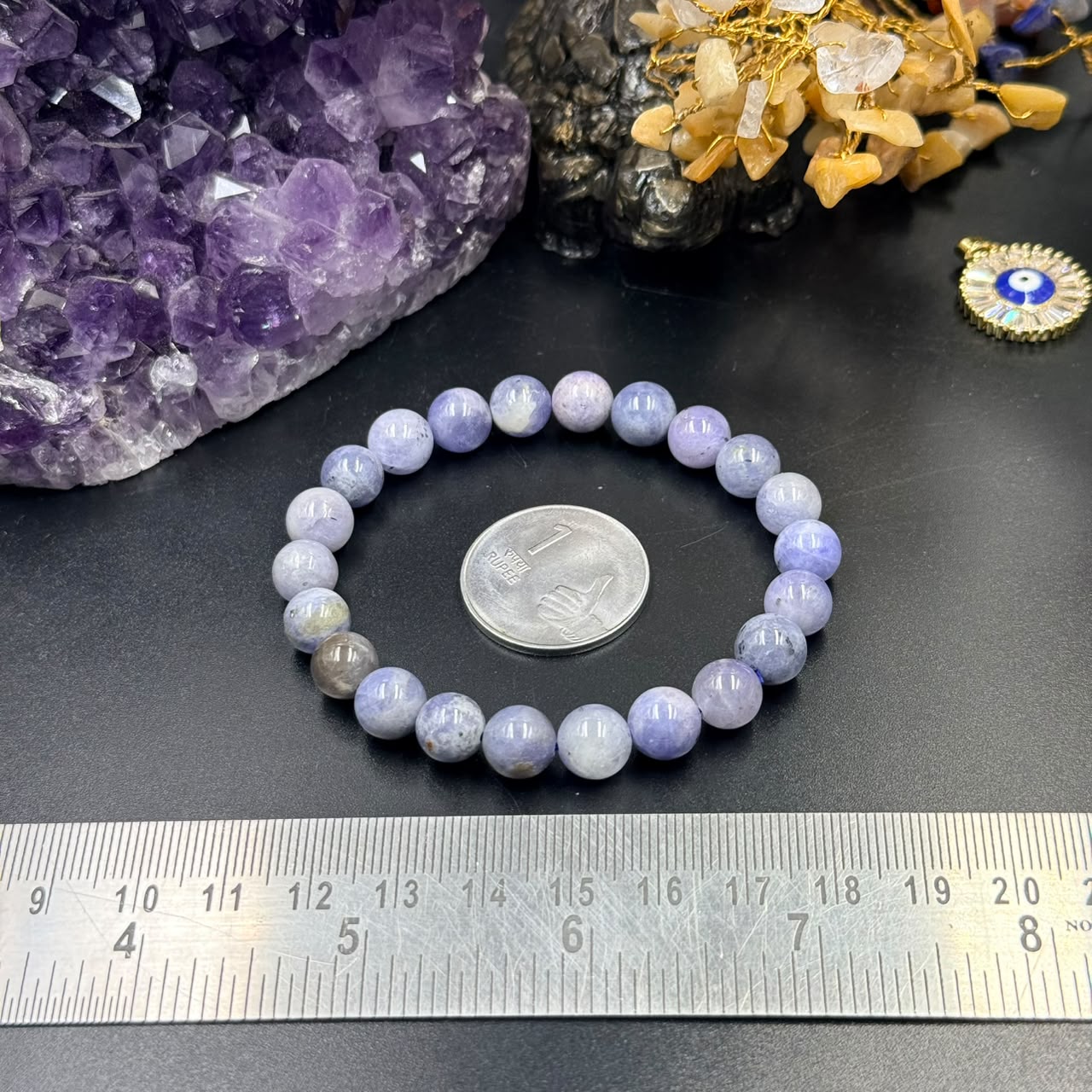 Tanzanite Certified Bracelet (Intuition, Insight & Spiritual Growth)