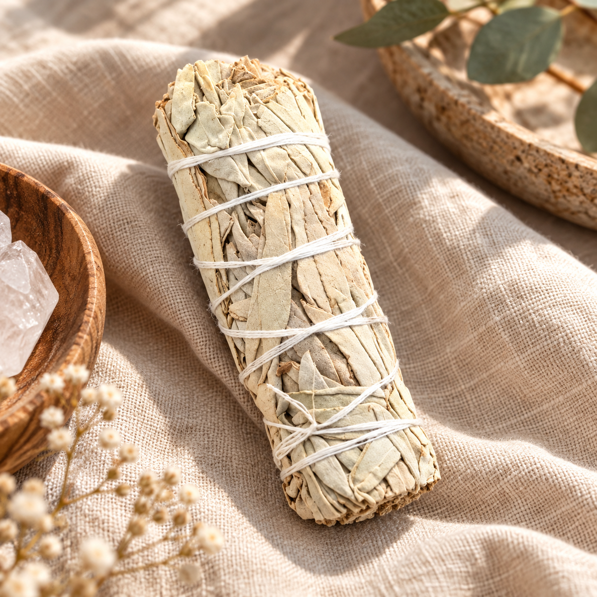 California Sage Stick (Space Cleansing & Aromatic Smudging) | GemKrishna