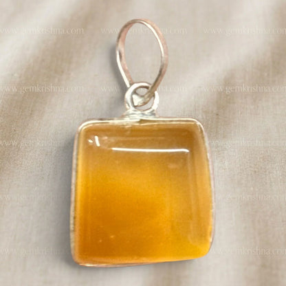 Yellow Onyx Locket (Positivity and Confidence)
