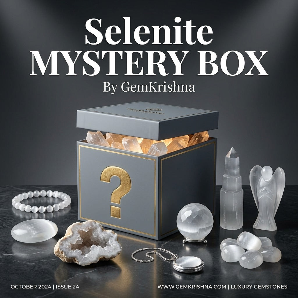 Selenite Crystal Mystery Box (Cleansing and Peace)
