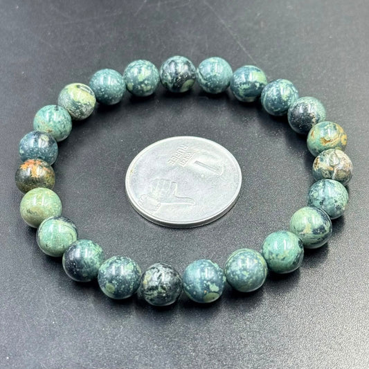 Kambaba Jasper Bracelet (Peace and Grounding)