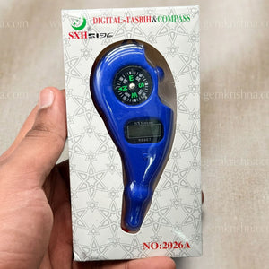 Blue With Compass