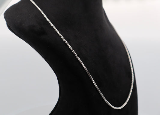 Sterling Silver Chain – 10 gm - 40 gm Pure 925 Silver (Unisex Wear)