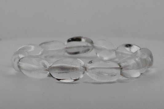Clear Quartz Bracelet (Clarity, Healing & Energy Amplification)