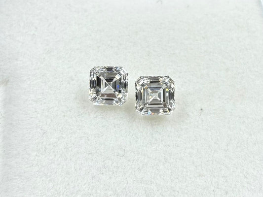 Lab Grown Diamond  square shape cut  1.17 carat