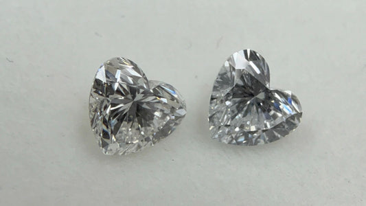 Lab Grown Diamond  Heart shape cut  1.06 carat