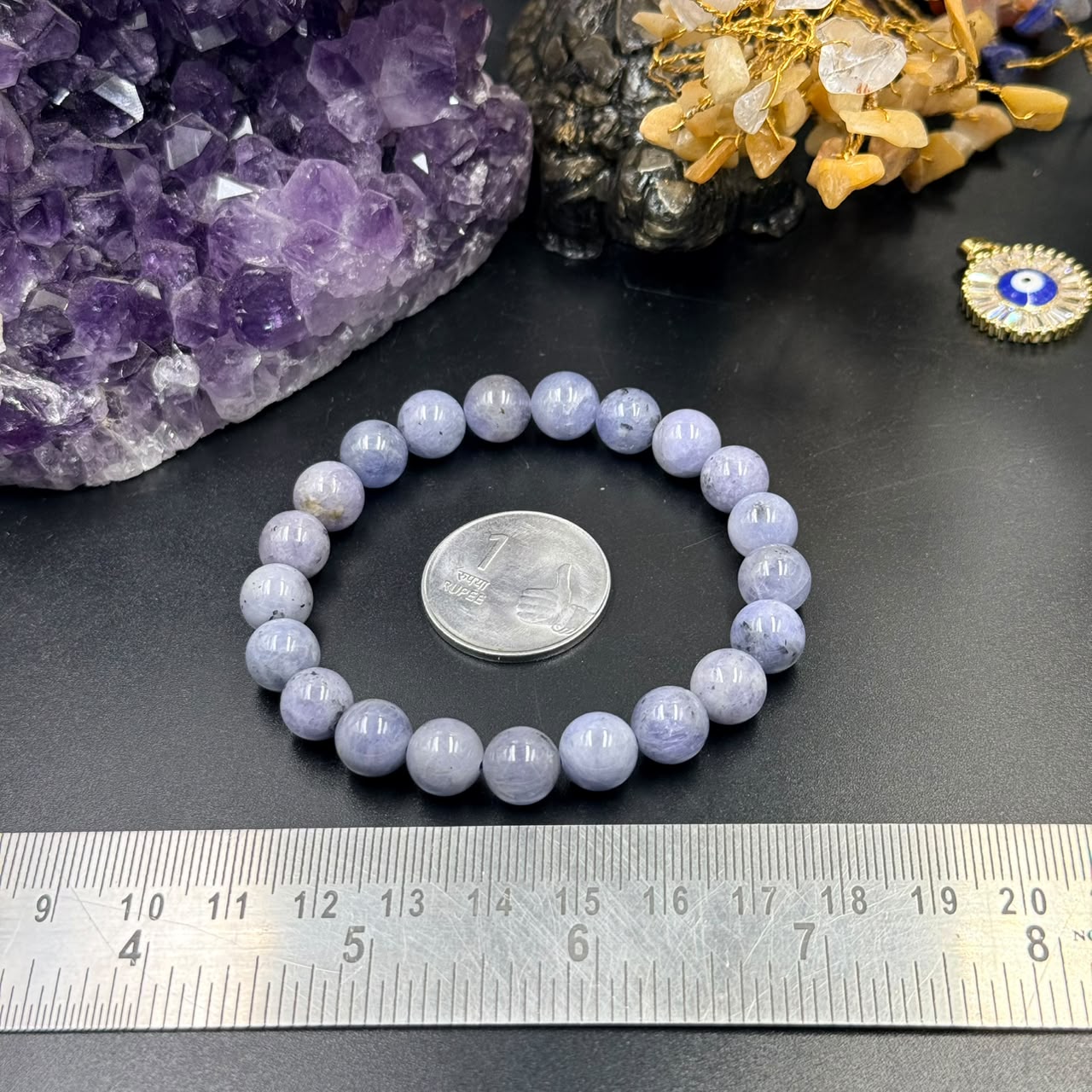 Tanzanite Certified Bracelet (Intuition, Insight & Spiritual Growth)