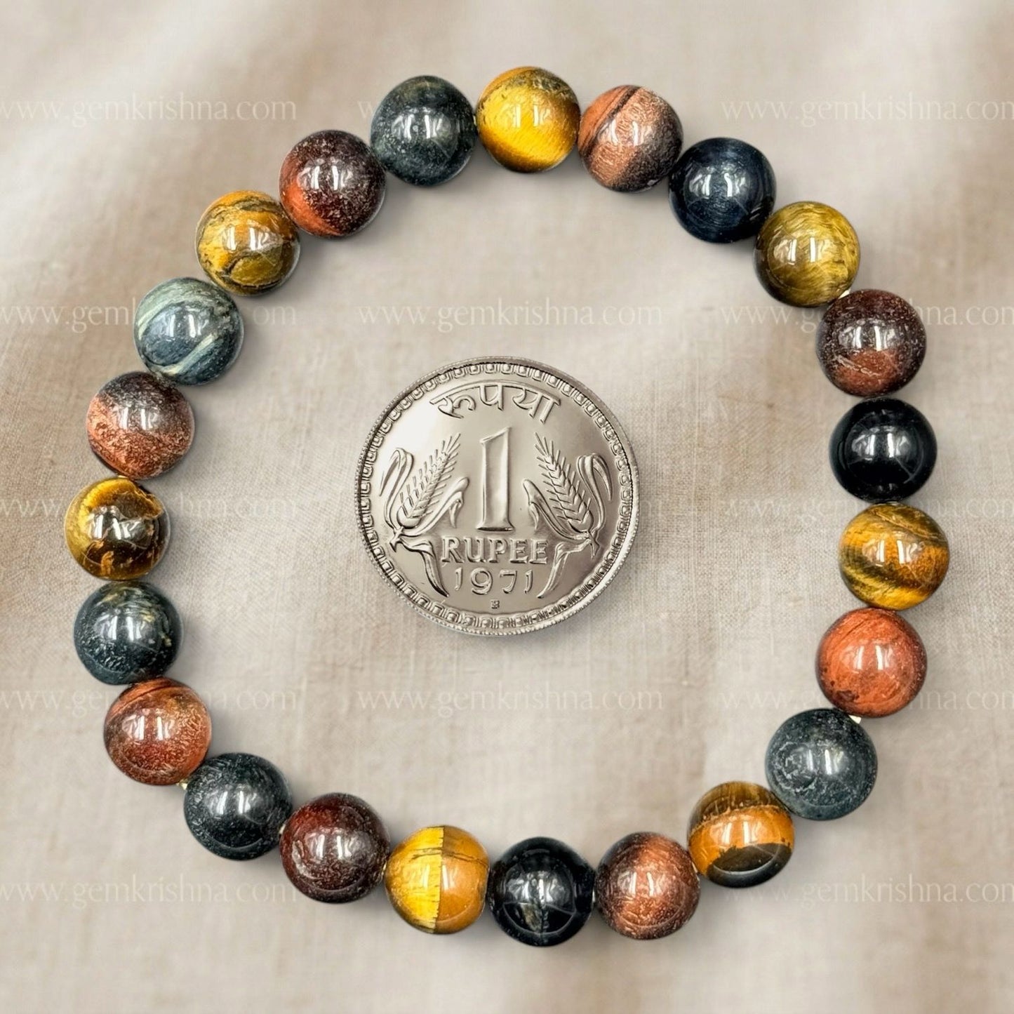 Multi Tiger Eye Bracelet (Balance and Confidence)