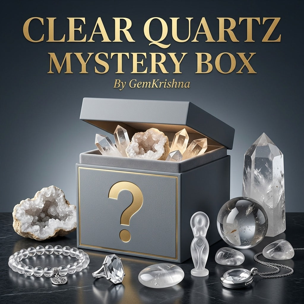 Clear Quartz Crystal Mystery Box (Clarity and Positive Energy)