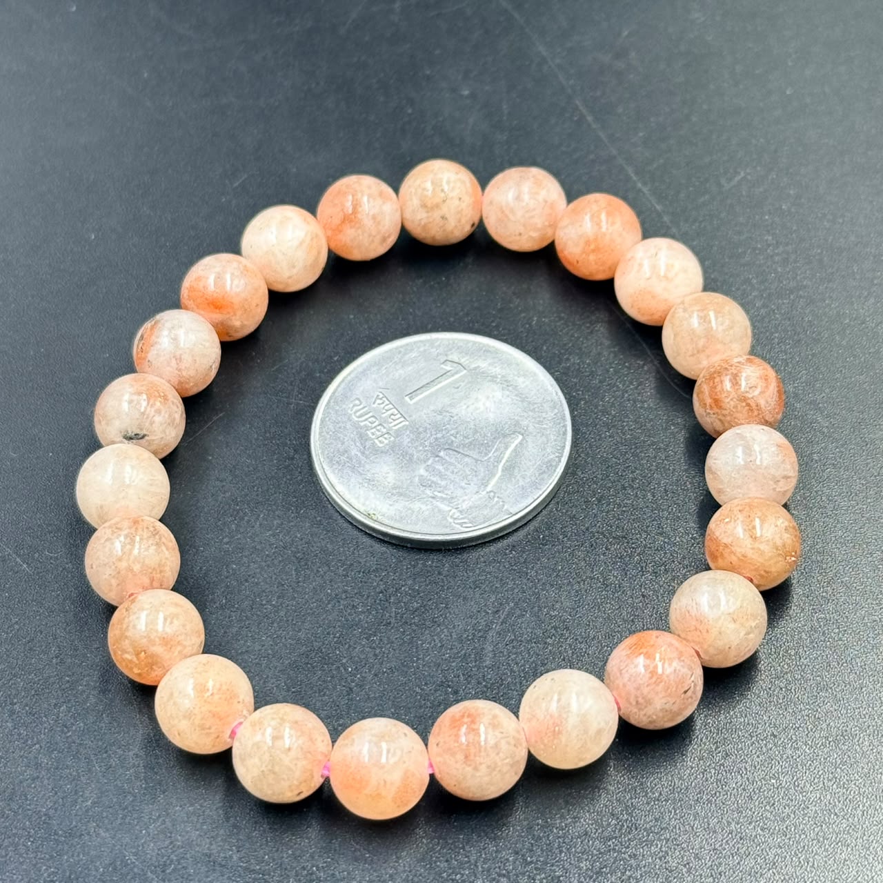 Natural Pink Aventurine Bracelet (Emotional Healing and Positivity)