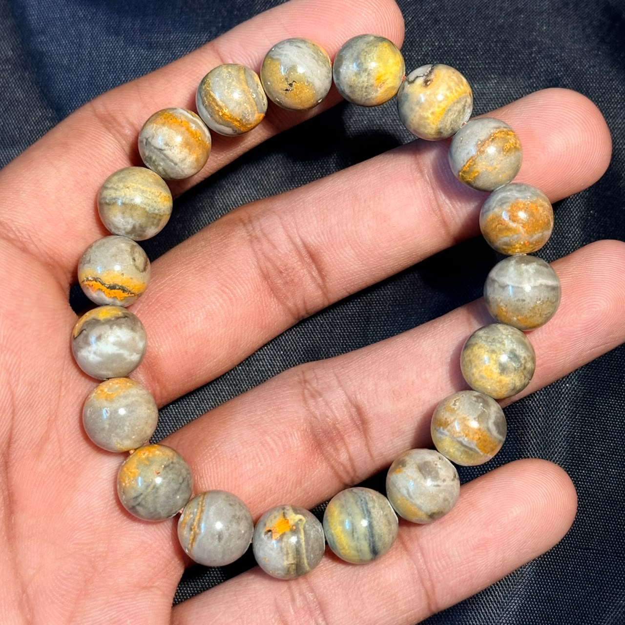 AAA Bumblebee Jasper Bracelet (Confidence & Motivation)