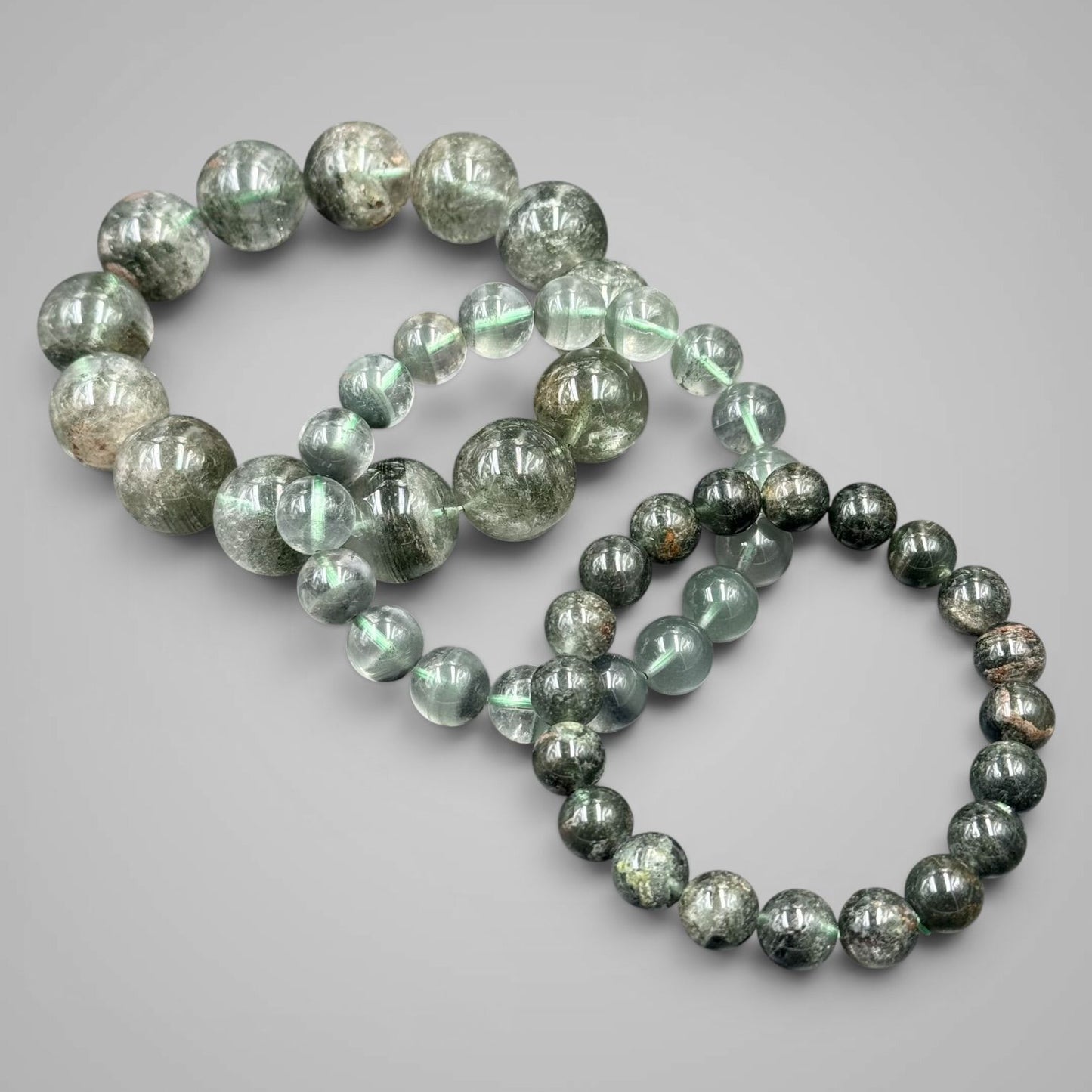 Lodolite / Garden Quartz / Phantom Quartz Bracelet (Lucid Dreaming)