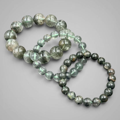 Lodolite / Garden Quartz / Phantom Quartz Bracelet (Lucid Dreaming)